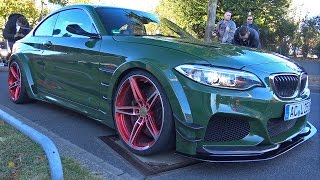 570HP BMW AC Schnitzer ACL2 M235i visiting Cars & Coffee Dusseldorf!