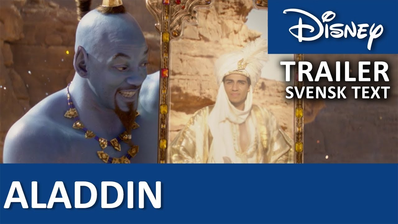 ALADDIN - Trailer med svensk text | 22 Maj 2019 - Disney Sverige