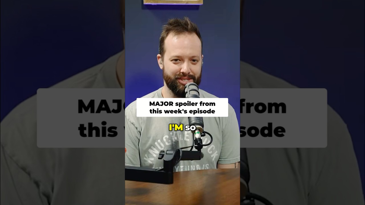 This week's April Fools episode got Tim very good. #spoiler #podcast #funny #bestfriend #prank