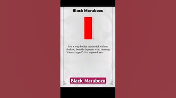 1026 Black Marubozu Candlestick pattern #marubozu #candlestick #pattern