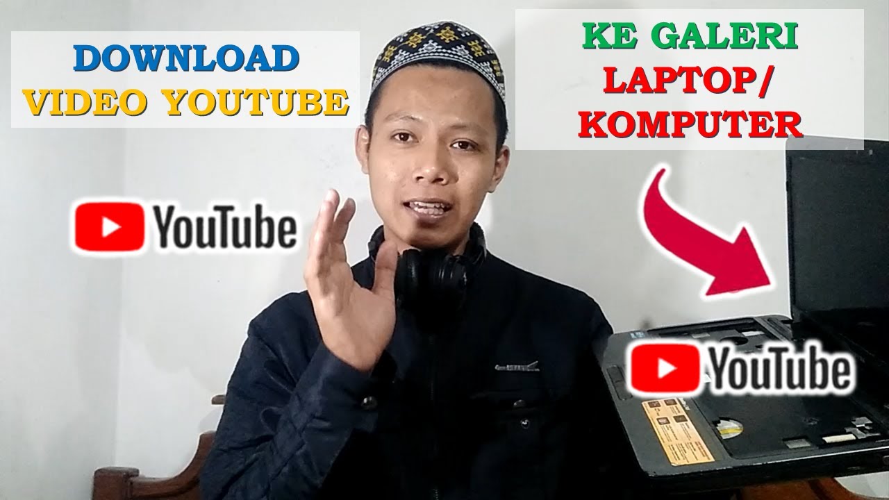 cara download video youtube ke galeri laptop atau komputer - YouTube