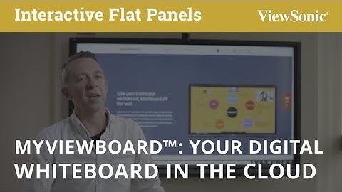 myViewBoard™: Your Digital Whiteboard in the Cloud