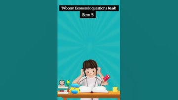 Tybcom Economic Questions bank Sem 5 | Economic Important Question| #Economic | #importantquestions