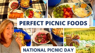 Perfect Picnic Foods! National Picnic Day! Picnic Food Ideas! Easy But Delicious Recipes! #picnic