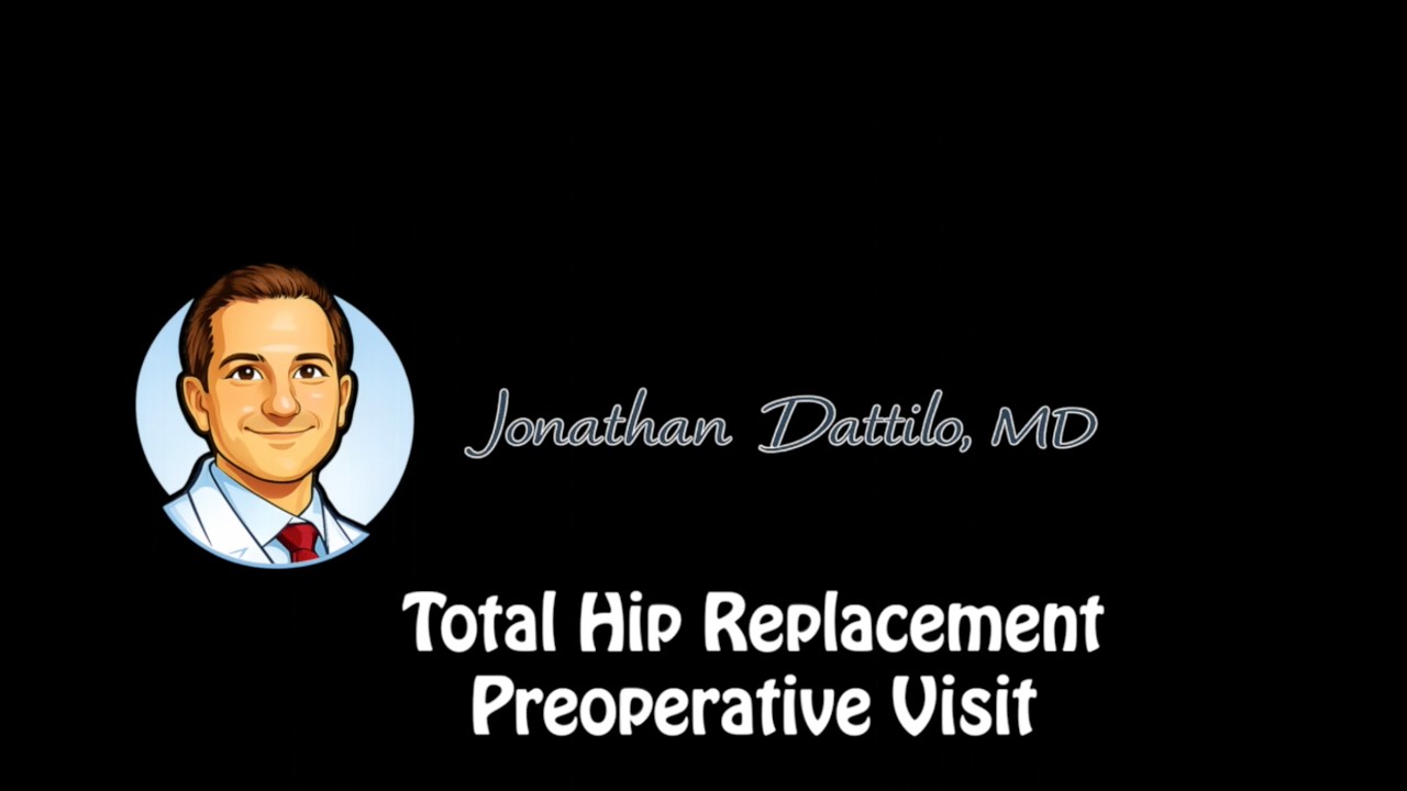 Total Hip Replacement Pre-Op Instructions