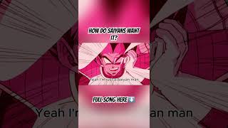How Do Saiyans Want It shorts