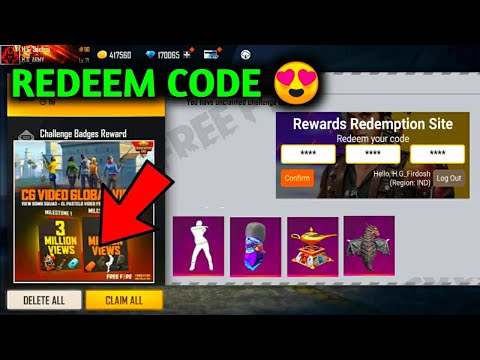 Free Fire New Redeem Code 😍 | Helping Gamer