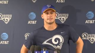 Jared Goff Rams Press Conference