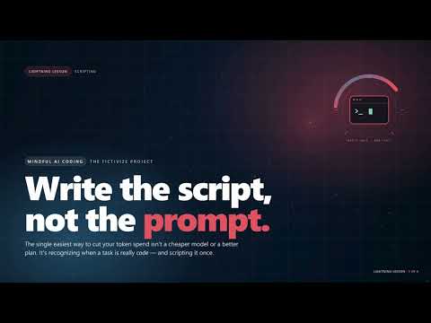 Lightning Lesson:  Scripting