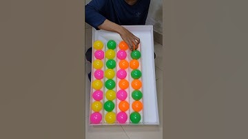 SATISFYING BALL SORT PUZZLE 🏀🏐⚽️ PART 24 #puzzle #shorts