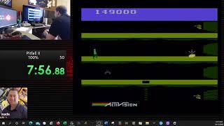 Atari 2600 / VCS - Pitfall II: Lost Caverns - NTSC (Fastest Perfect Game) - 10:30.0 - Peter Nadalin