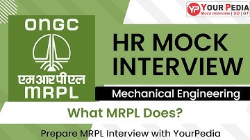 MRPL Hr Mock interview | Executive Trainee | ME | Prepare MRPL interviews with YourPedia | MRPL 2022