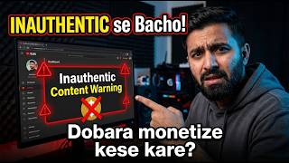 YouTube Monetization Disabled (Inauthentic Content) Fix | Appeal + Reapply (2026)
