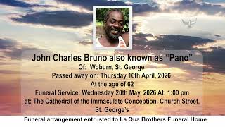 MTV OBITUARIES FOR THURSDAY 14TH MAY 2026