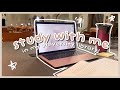 study with me in the library! | 2 hrs, lofi music and real sound, 50/10 pomodoro