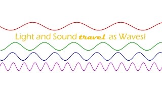 Light and Sound travel as Waves!