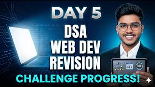 Day 5 of my 100 Days Tech Journey/DSA/Web Dev/ML