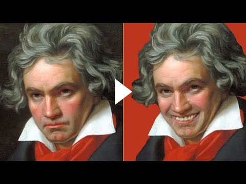 【西洋編】歴史上の人物を笑顔にしてみました