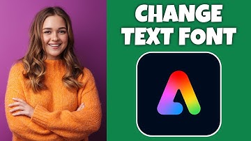 How To Change Text Font In Adobe Express | Adobe Express Tutorial