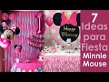 7 ideas para fiesta Minnie Mouse