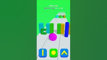 Blob Shifter 3D Level 2734 | Cubic Gaming #shorts #youtubeshorts #gaming