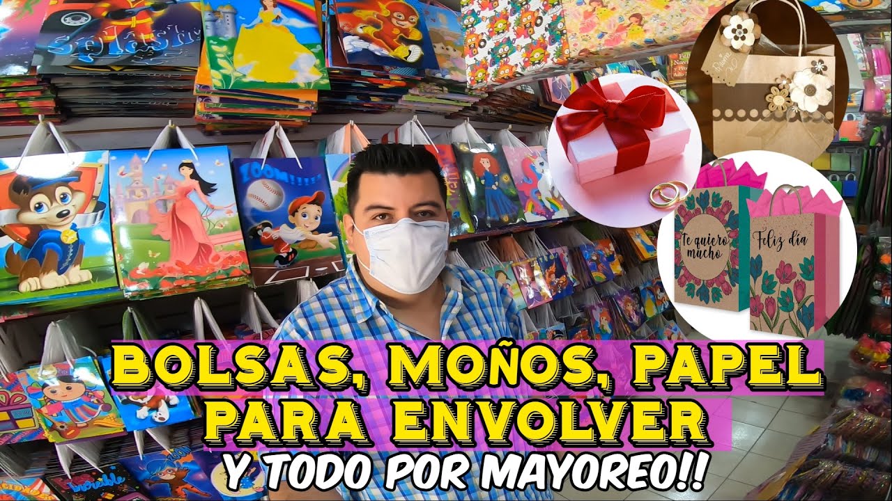 🛍 ¿Dónde comprar BOLSAS DE REGALO POR MAYOR? 🎁🎈 -