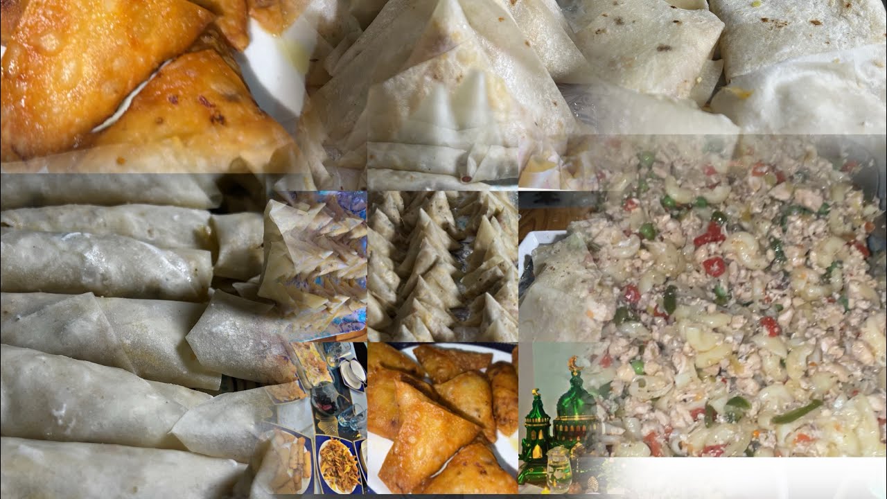 Chicken Chinese ||Samosi and Spring Rolls ||Recipe By Aalima Zoya Farhan ||