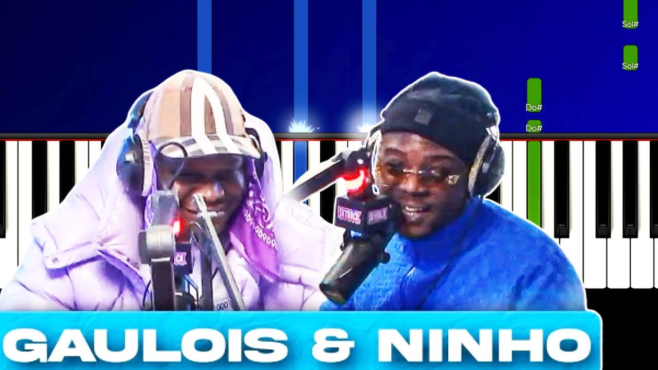 Gaulois Jolie ft. Ninho - Piano Cover Tutorial Instrumental Rap