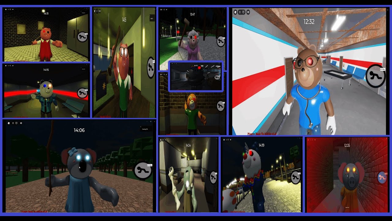 Piggy: Back To The 2020s - All Bot Jumpscares | Roblox