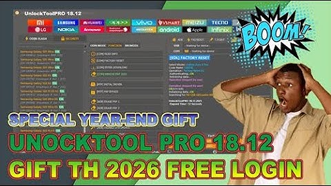 UnlockTool Pro V18.12.2025 Fully FR33 -  End-of-Year Gift | The Best Tools For Your Android Repair