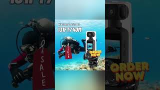 LaView Pocket 2 - Handheld 4K Action Camera with 1.3" CMOS Sensor, SD Card Slot, (DJIHAND Camera)