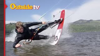 Brandon Scheid Teaches Cam McCaul Kiteboarding | Locals