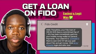 How to Get a Loan on the Fido App upto GHS10,000 :- Step-by-Step Guide