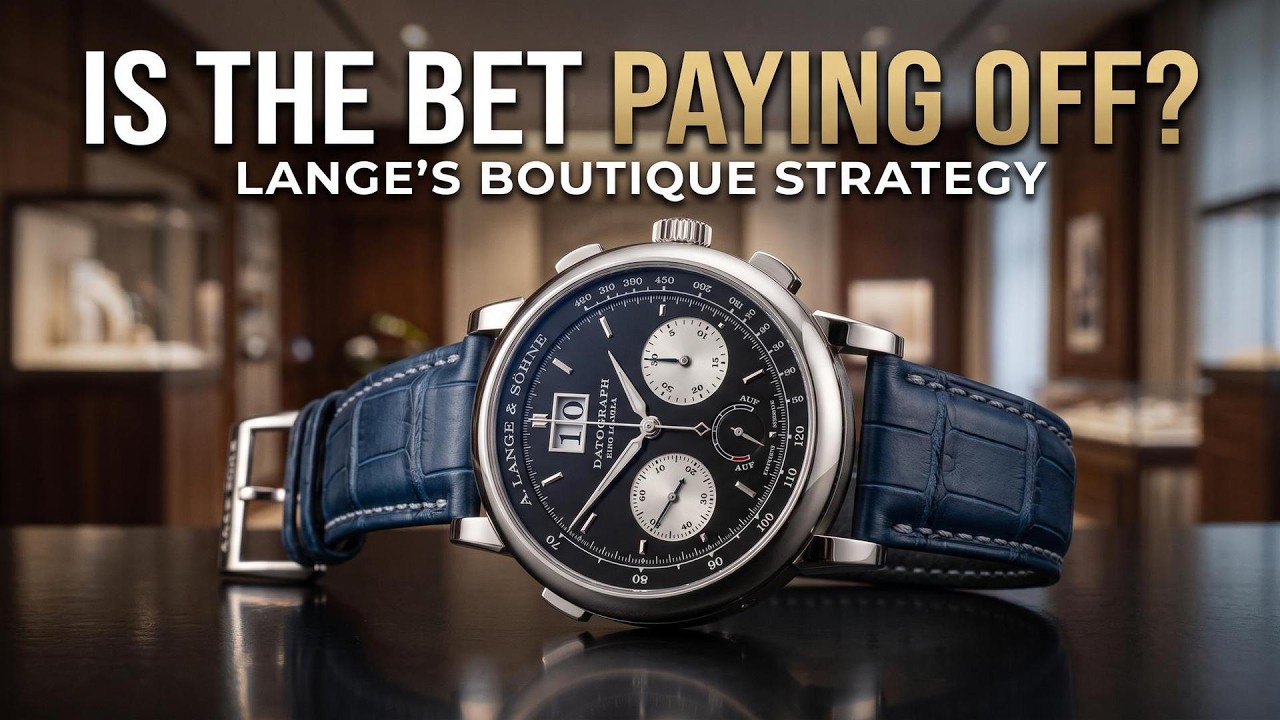 A. Lange & Söhne's Boutique Strategy: Is It Genius or Arrogant? - YouTube - Horology Underground