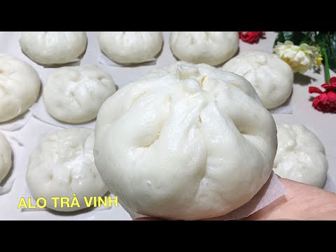 Video BÁNH BAO- Cách làm Bánh Bao Nhân Thịt với lớp vỏ ngoài... - youtube