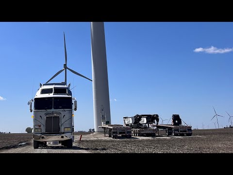 Aerodyne Cabover Frankenstein Goes To A Wind Farm