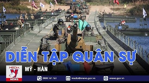 Mỹ-Hàn diễn tập vận chuyển thiết giáp qua cầu phao - Tin thế giới - VNEWS