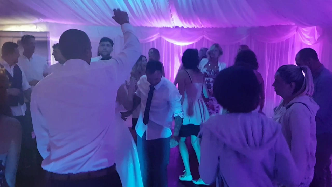 Marquee wedding DJ/ Disco in the New Forest - Hampshire - 2017 - SLS Discos.