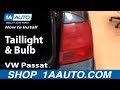 How to Replace Tail Light 1998-2001 Volkswagen Passat