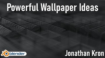 Simple yet Effective Wallpaper Ideas in Blender 2.8 [2 Wallpapers] | English
