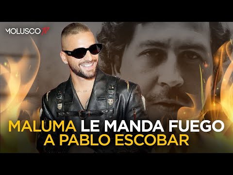 Maluma le manda fuego a Pablo Escobar y a todos los que lo idolatran 😳