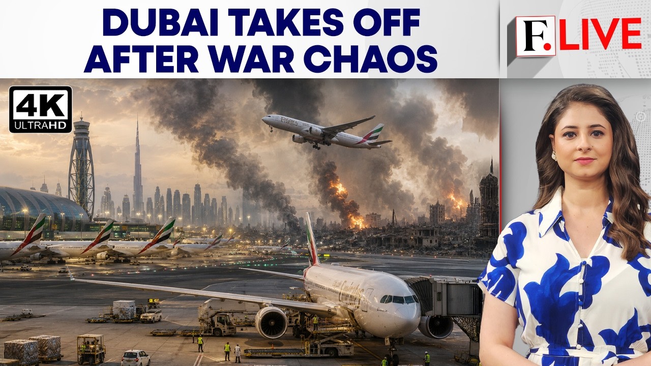 Iran War's End Propels Reopening of Tehran-Dubai Air Travel Route | Firstpost Live | 4K thumbnail