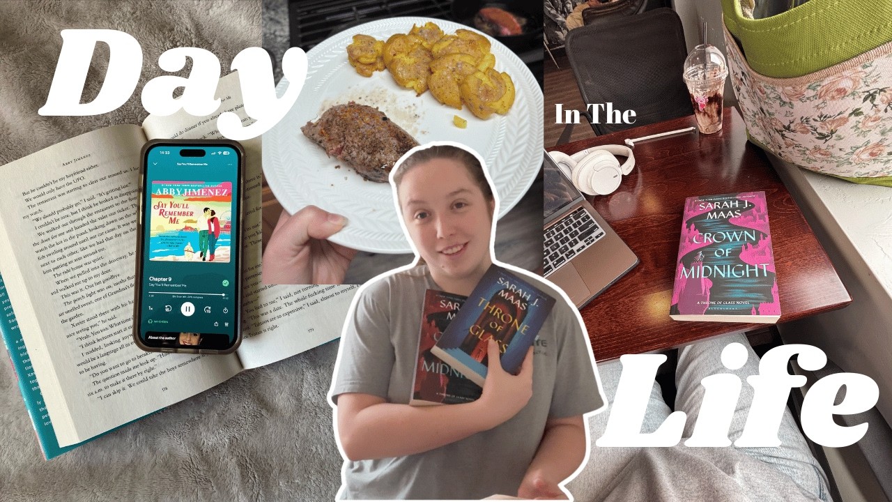 A Day In The Life of a Reader & YouTube Content Creator | Cozy ...
