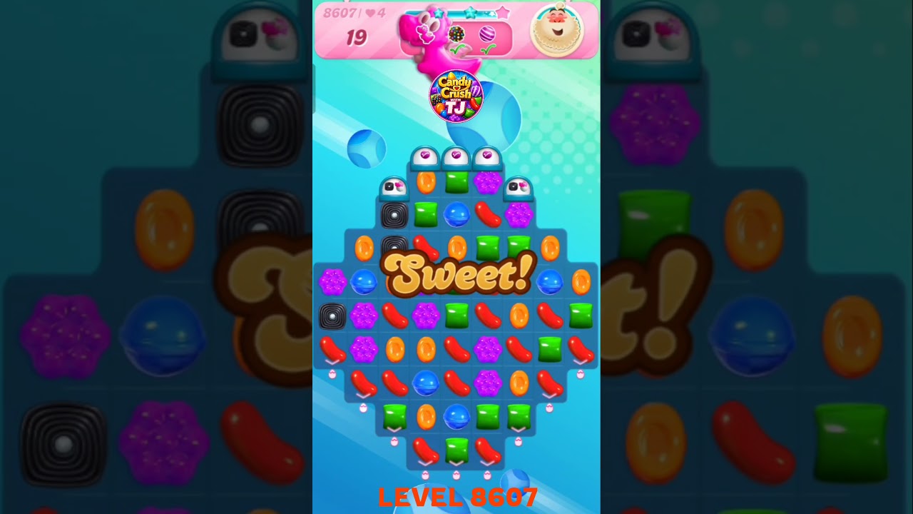 Candy Crush Level 8607 | INSANE CASCADING WIN! 🤩💥 (Candy Crush