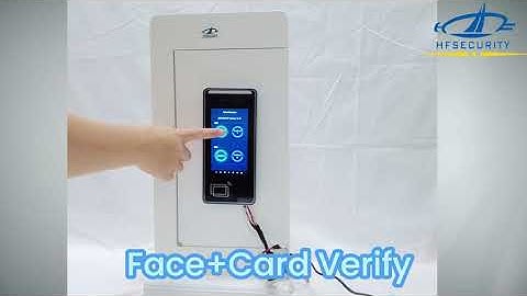 FR05 5 inch face card double verify access control