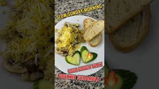 SLOW SUNDAY MORNING VLOG: Brekkie for the Family #reallife #food #eggs #delicious #homemade #momvlog