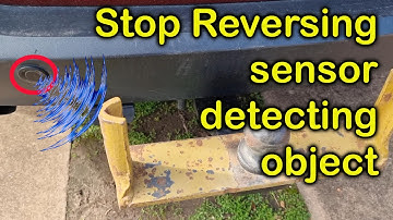 Stop Reversing Sensor detecting Tow Bar