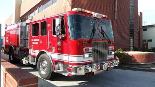 LAFD Engine 72 Responding