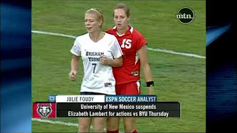 Elizabeth Lambert of New Mexico Lobos Suspended