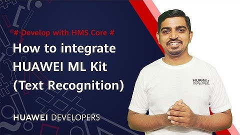 #HMSTips: How to integrate HUAWEI ML Kit (Text Recognition)
